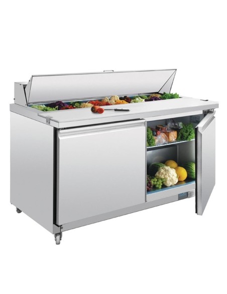Comptoir de préparation 2 portes 527L Polar Série U - 1