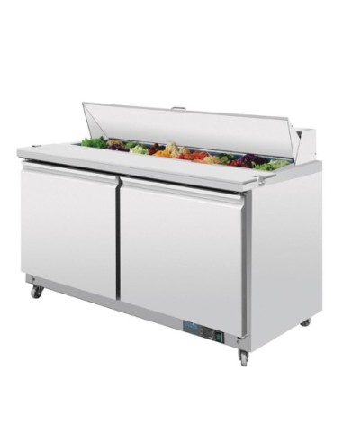 Comptoir de préparation 2 portes 527L Polar Série U - 3