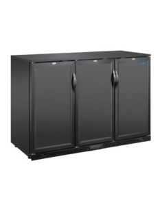 Arrière-bar trois portes pleines Polar Série G 850mm 320L - 1