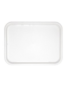 Plateau self-service Olympia Kristallon 305 x 415mm blanc - 1