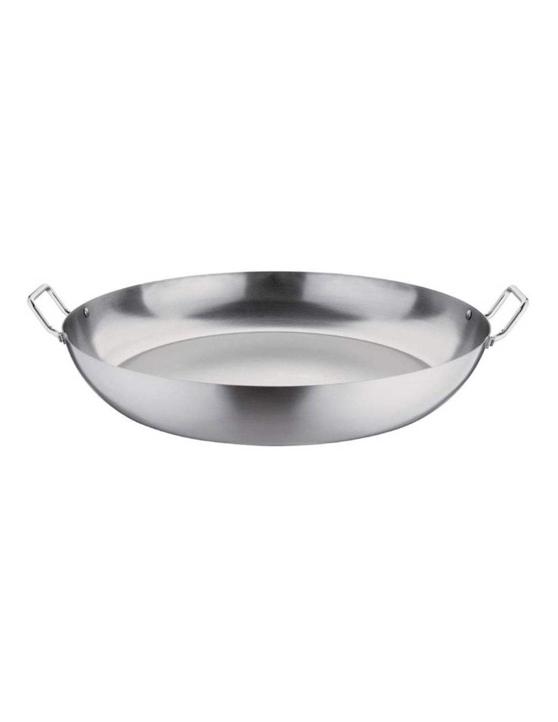 Metaltex Poêle à Paella En Acier Émaillé 3 Portions 28 Cm - Fabriquée En Espagne, Parfaite Pour Gaz, Électrique Et Four