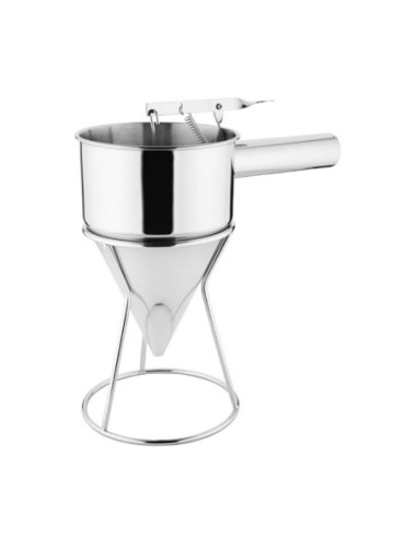 Entonnoir à piston en acier inoxydable Vogue - 1
