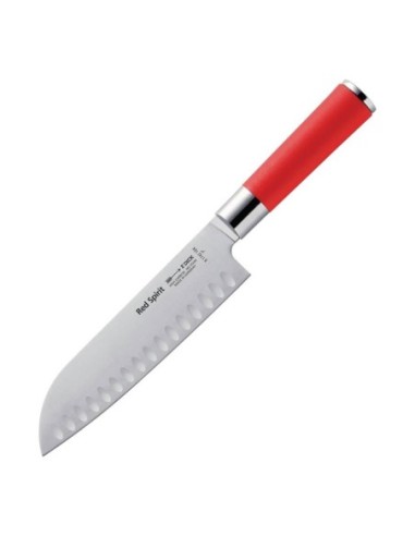 Couteau Santoku alvéolé Dick Red Spirit 180mm - 1