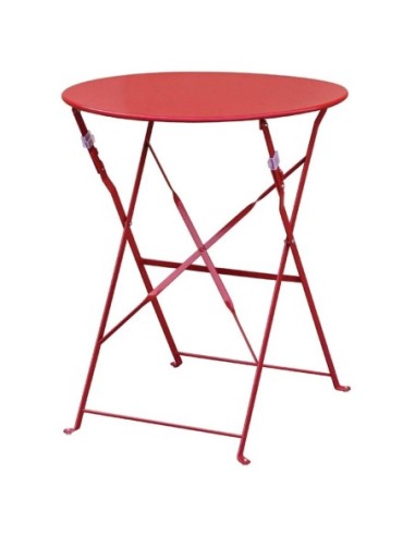 Table de terrasse en acier Bolero - 1