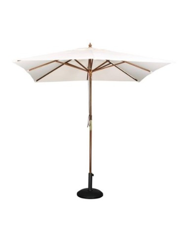 Parasol carré Bolero 2,5m crème - 1