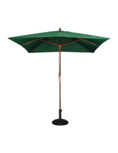 Parasol carré Bolero 2,5m vert - 1
