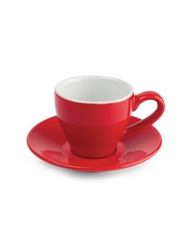 Tasses à espresso Olympia Café rouges 100ml - 1