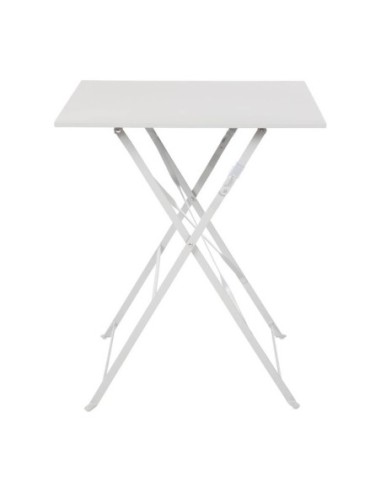 Table de terrasse carrée en acier Bolero 600mm - 1