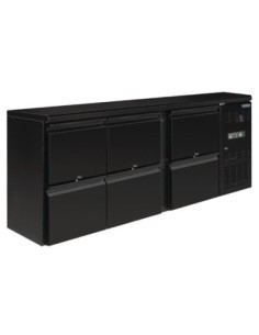 Arrière-bar Polar Série U 6 tiroirs - 1