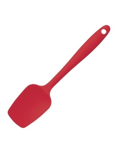 Mini spatule et cuillère rouge en silicone 200mm - 1