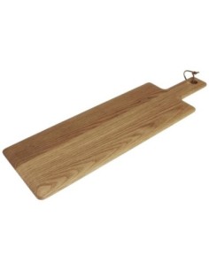 Planche moyenne carrée en chêne Olympia 400x155x15mm manche 110mm - 1