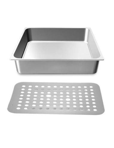 Armoire à poissons réfrigérée positive inox - 600L - 2