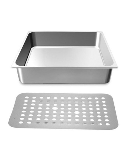 Armoire à poissons réfrigérée positive inox - 600L - 2