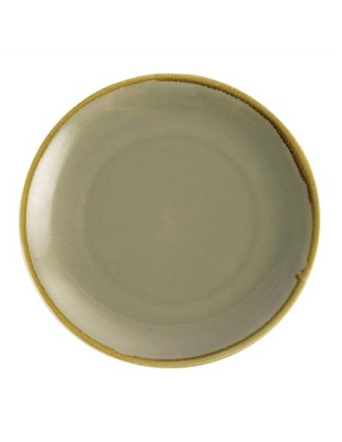 Assiette plate ronde couleur mousse Olympia Kiln 280mm - lot de 4 - 1