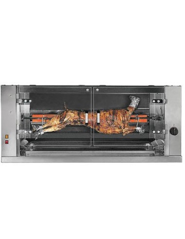 Grill méchoui gaz grandes pièces 1 broche MCM GPG1 - 1
