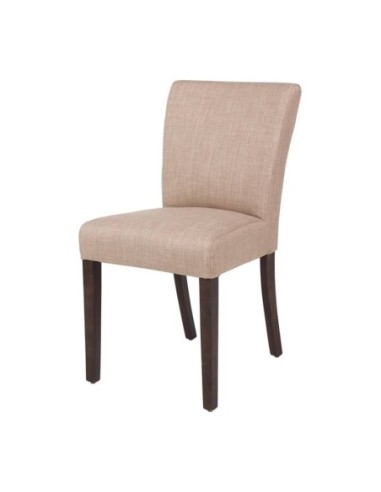 Chaise contemporaine Bolero en toile de jute écrue lot de 2 - 1