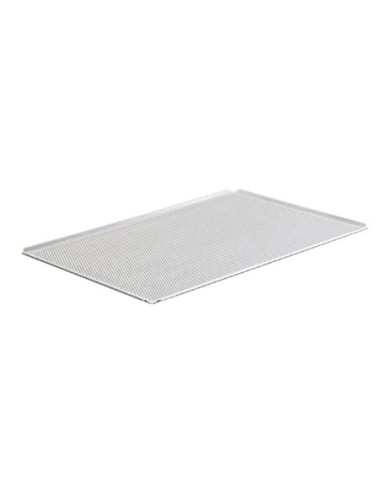 Plaque pâtissière aluminium perforée Schneider 40 x 60 cm - 1