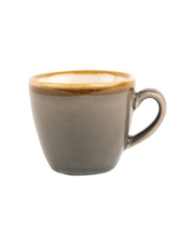 Tasse à espresso Olympia Kiln grise 85ml - 1