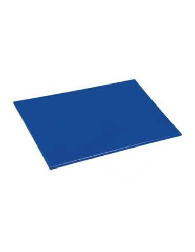 Planche à découper antibactérienne basse densité Hygiplas bleu - 1
