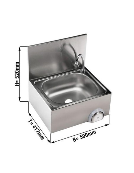 Lave-mains à commande fémorale HWB54M - 5
