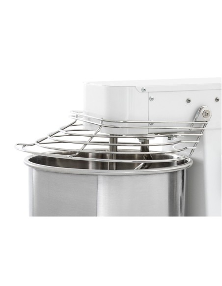 Pétrin à spirale pizza et pain - Tête fixe + Cuve non amovible - 16L - 3