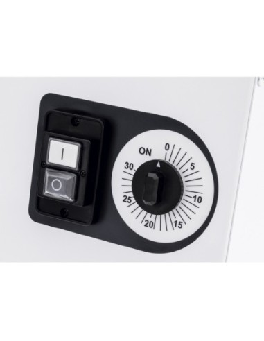 Pétrin à spirale pizza et pain - Tête relevable + Cuve amovible - 16L - 3