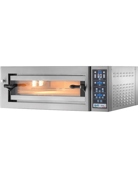 Four à pizza électrique commande électronique 4 pizzas KING 4 TOP - 1
