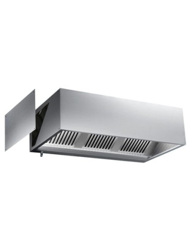 Hottes caisson inox statiques sans moteur - Profondeur 1100 mm - 4
