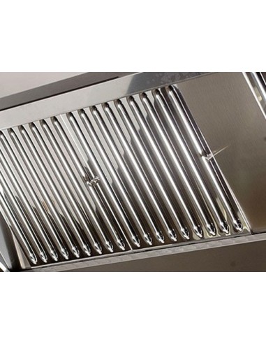 Hottes caisson inox dynamiques avec moteur et régulateur - Profondeur 1400 mm - 4