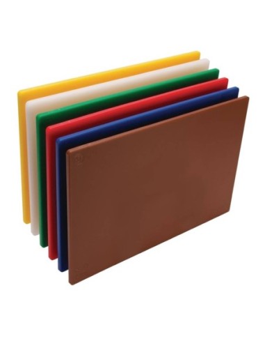 Lot de 6 planches à découper basse densité Hygiplas - 1