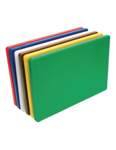 Lot de 6 planches à découper basse densité Hygiplas - 1