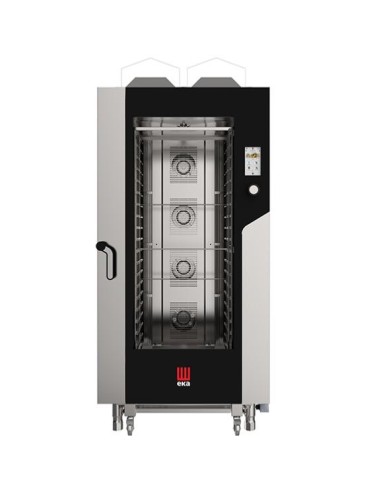 Four à gaz convection et vapeur 20 GN 1/1 écran tactile Millenium - 1
