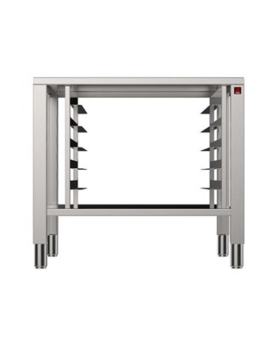 Support inox pour fours MKF 4, 6 ou 10 niveaux EN 60/40 | EKA - MKTS64 - 1