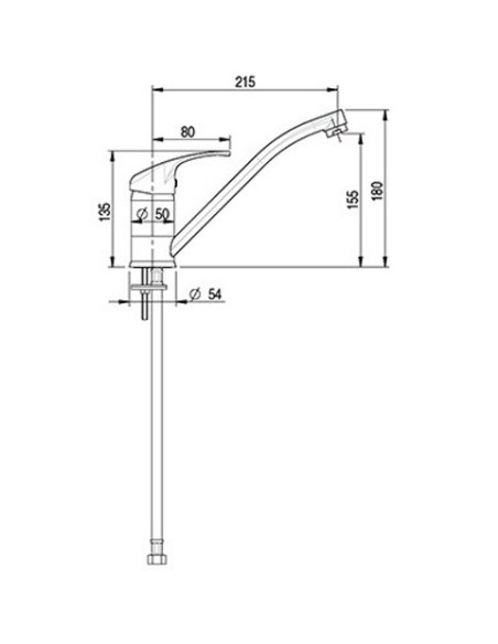 Robinet mitigeur monolevier - 3