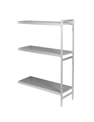 Rayonnage modulaire d'angle polymère 6611 L 2349 mm - Fermod - 1