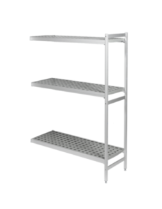 Rayonnage modulaire d'angle polymère 6611 L 2409 mm - Fermod - 1