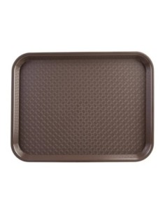 Plateau self-service Olympia Kristallon 305 x 415mm marron - 1