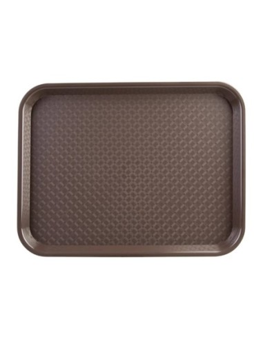 Plateau self-service Olympia Kristallon 305 x 415mm marron - 1