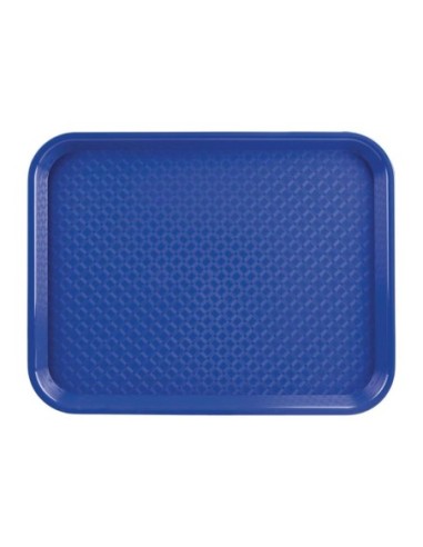 Plateau self-service Olympia Kristallon 305 x 415mm bleu - 1