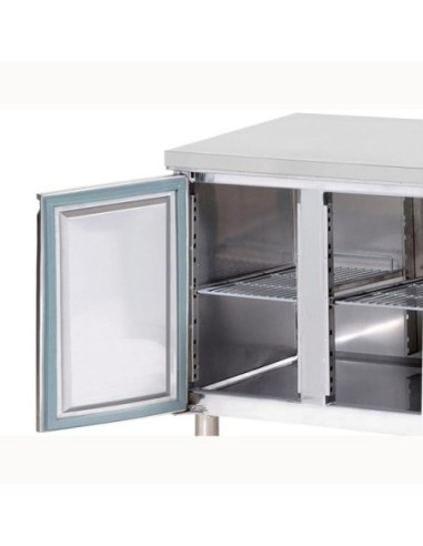 Tour pâtissier réfrigéré 3 portes et plan en inox - P800 mm L2G - 2