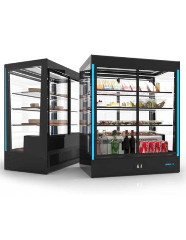 Vitrine froide 5 niveaux PAK Recta accès porte avant/arrière - 2