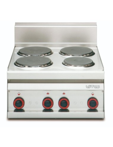 Plan de cuisson électrique 4 plaques L600 mm - Série 650 - 1