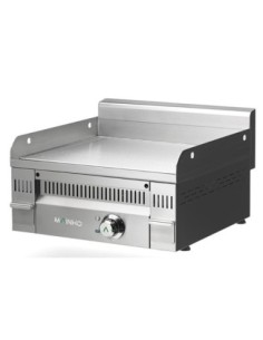 Fry-Top électrique EURO-SNACK lisse en ACIER rectifié - L600 | Mainho