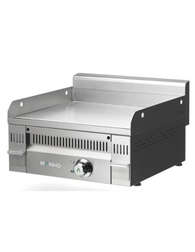 Fry-Top électrique EURO-SNACK lisse en ACIER rectifié - L600 | Mainho