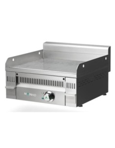 Fry-Top électrique EURO-SNACK rainurée en ACIER rectifié - L600 | Mainho
