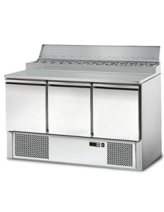 Saladette réfrigérée à capot - 3 portes GN 1/1 - 1