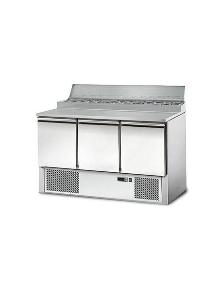 Saladette réfrigérée à capot - 3 portes GN 1/1 - 1