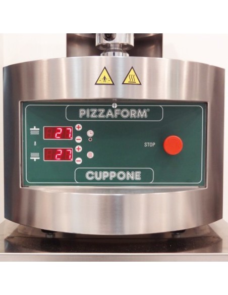 Formeuse Presse à Pizza à disques chauffants Ø40 cm Cuppone PZF40 - 2