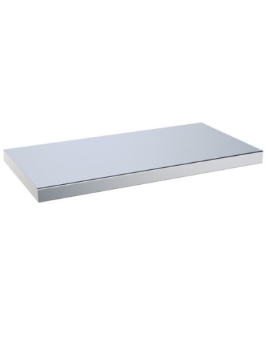 Plan de travail central en inox P 600 mm - 1