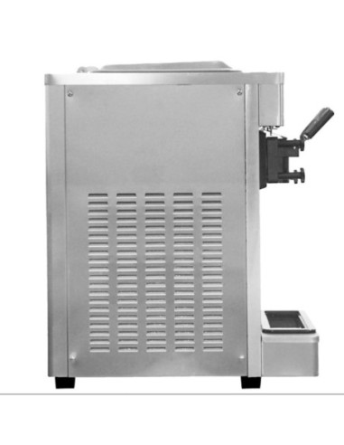 Machine à glace italienne et Yaourt glacé - 3 manettes 2 kw 908 - 4